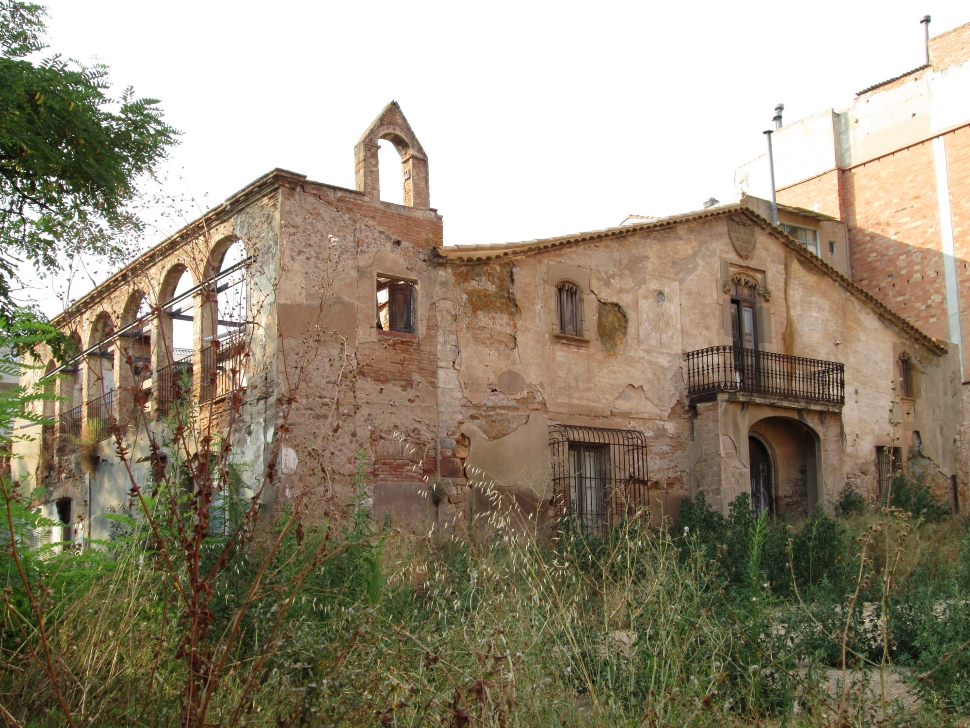 Ca n'Oriac: La masia de Ca n'Oriac, que da nombre al barrio